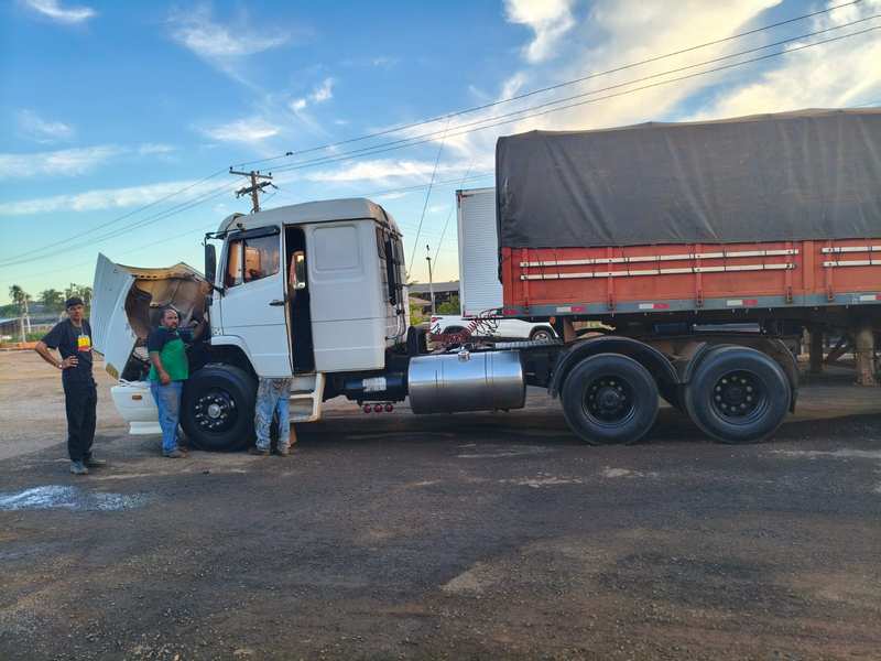 Equipe Bradiesel em atendimento externo